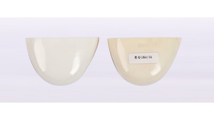 청도 primetech 플라스틱 PC 합금은 보호 신발을 생산하는 데 사용됩니다