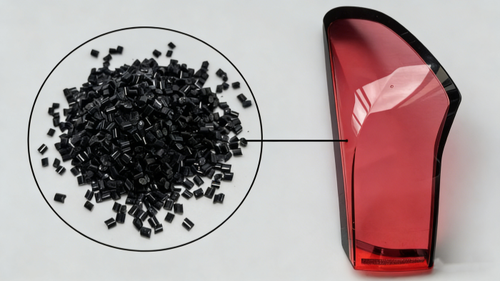 L85116MA 흑색 개조된 PMMA